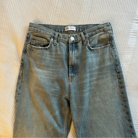 Zara Wide Leg Jeans - Picture 4 of 5